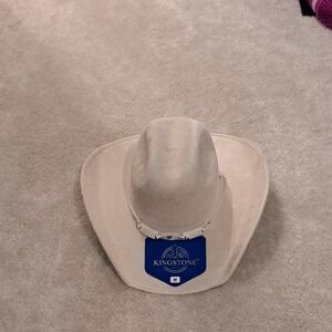 Kingston Elegant Cream Western Hat NEW
